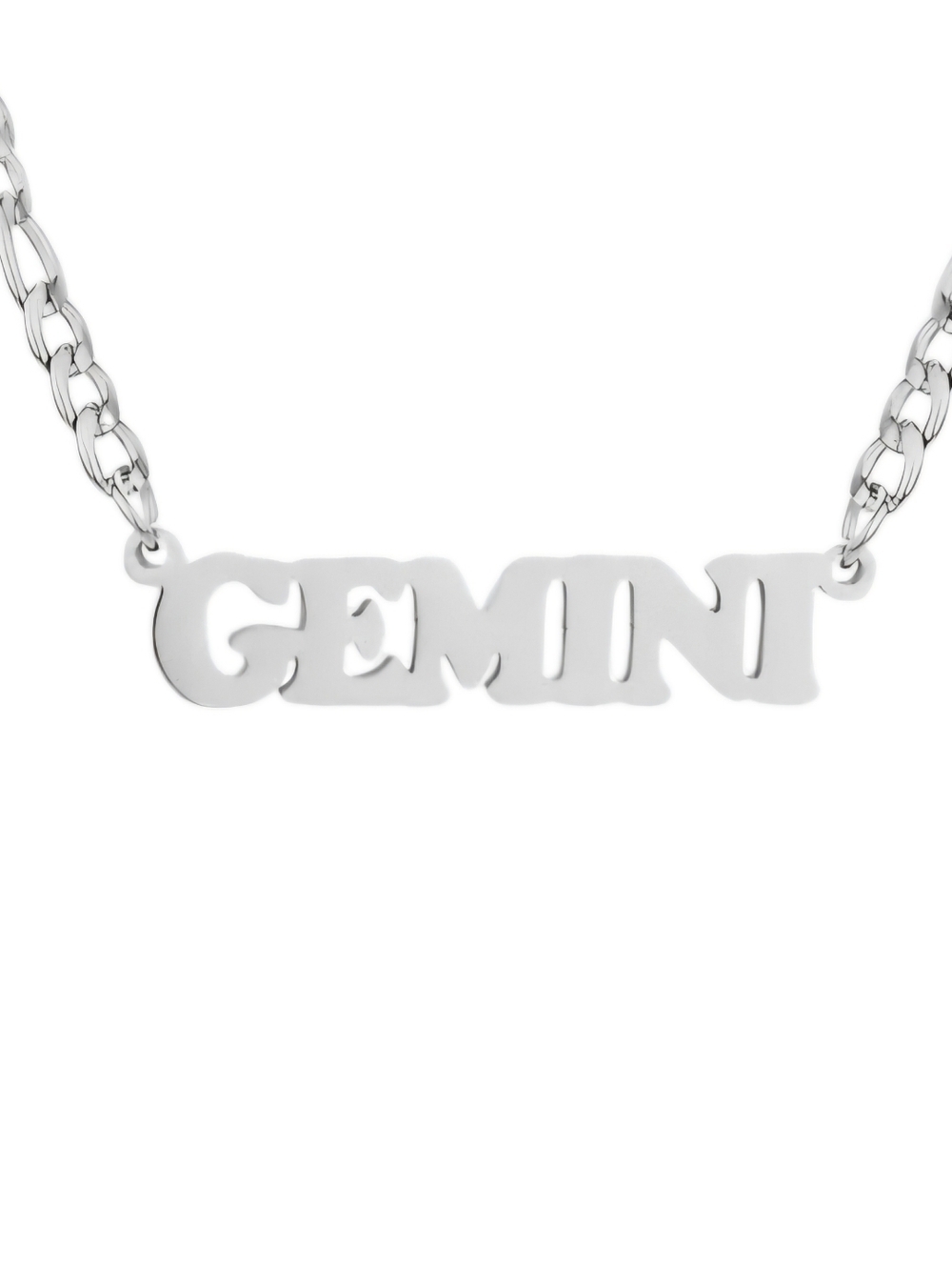 Gemini Necklace Zodiac Stainless Steel